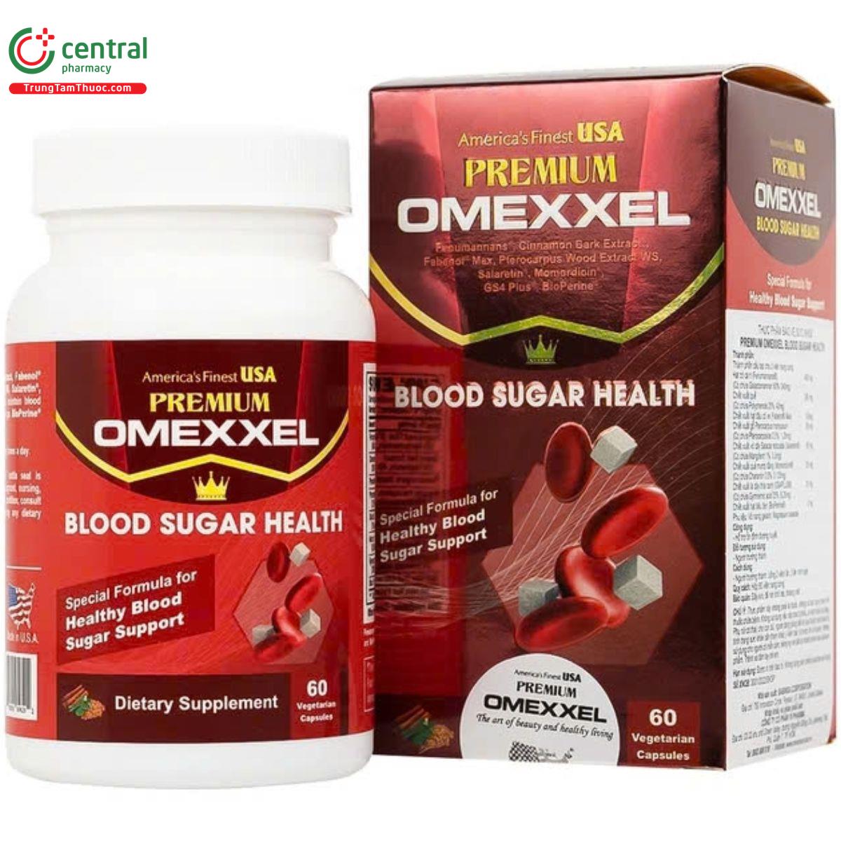 premium omexxel blood sugar health 3 G2370