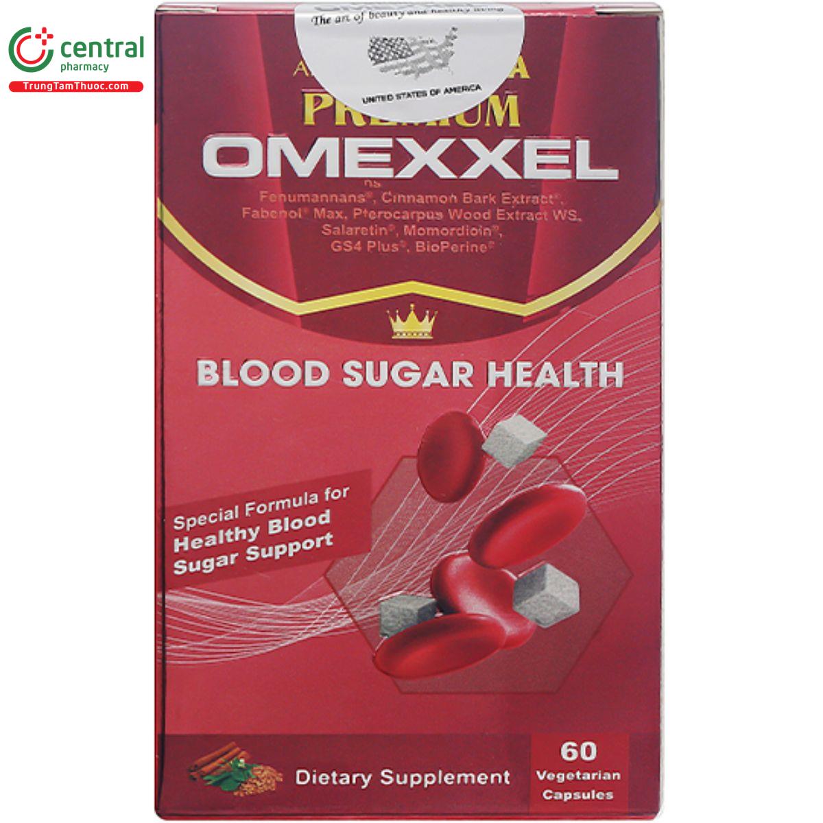 premium omexxel blood sugar health 4 M5026