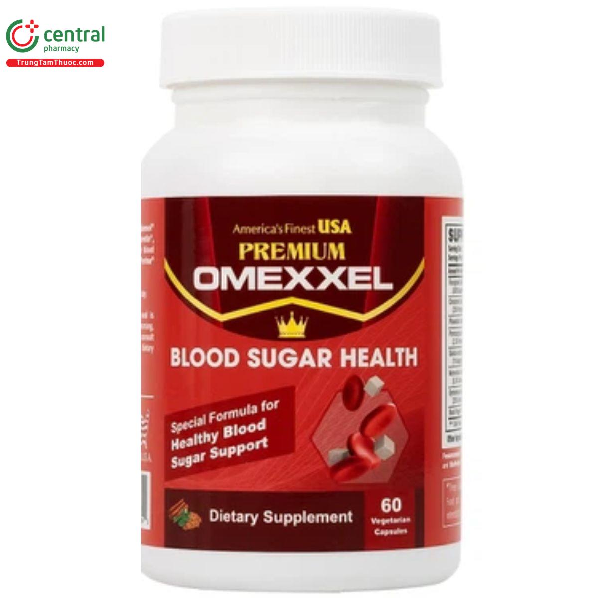 premium omexxel blood sugar health 7 B0726