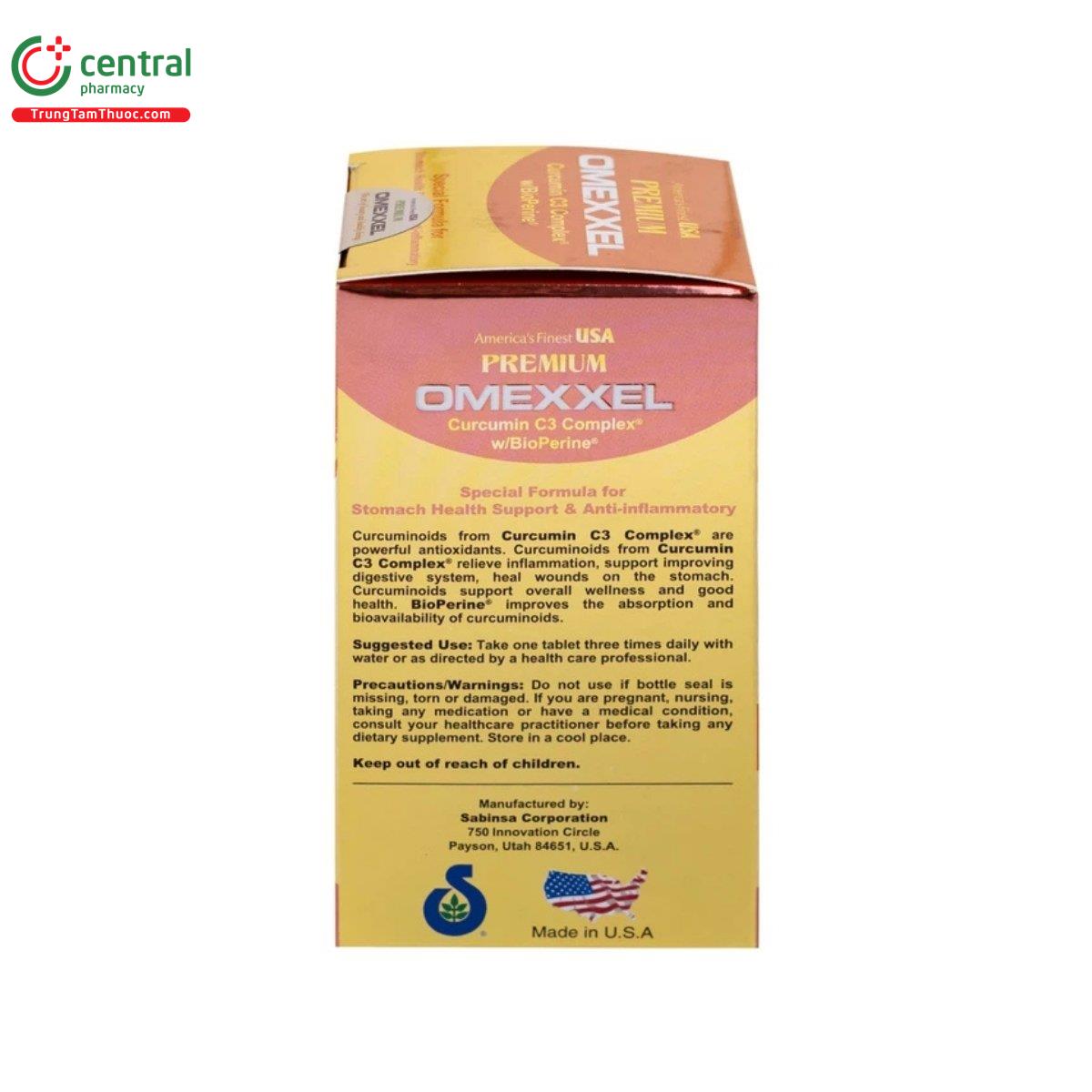 premium omexxel curcumin c3 complex w bioperine 4 J4763 premium omexxel curcumin c3 complex w bioperine 4 J4763