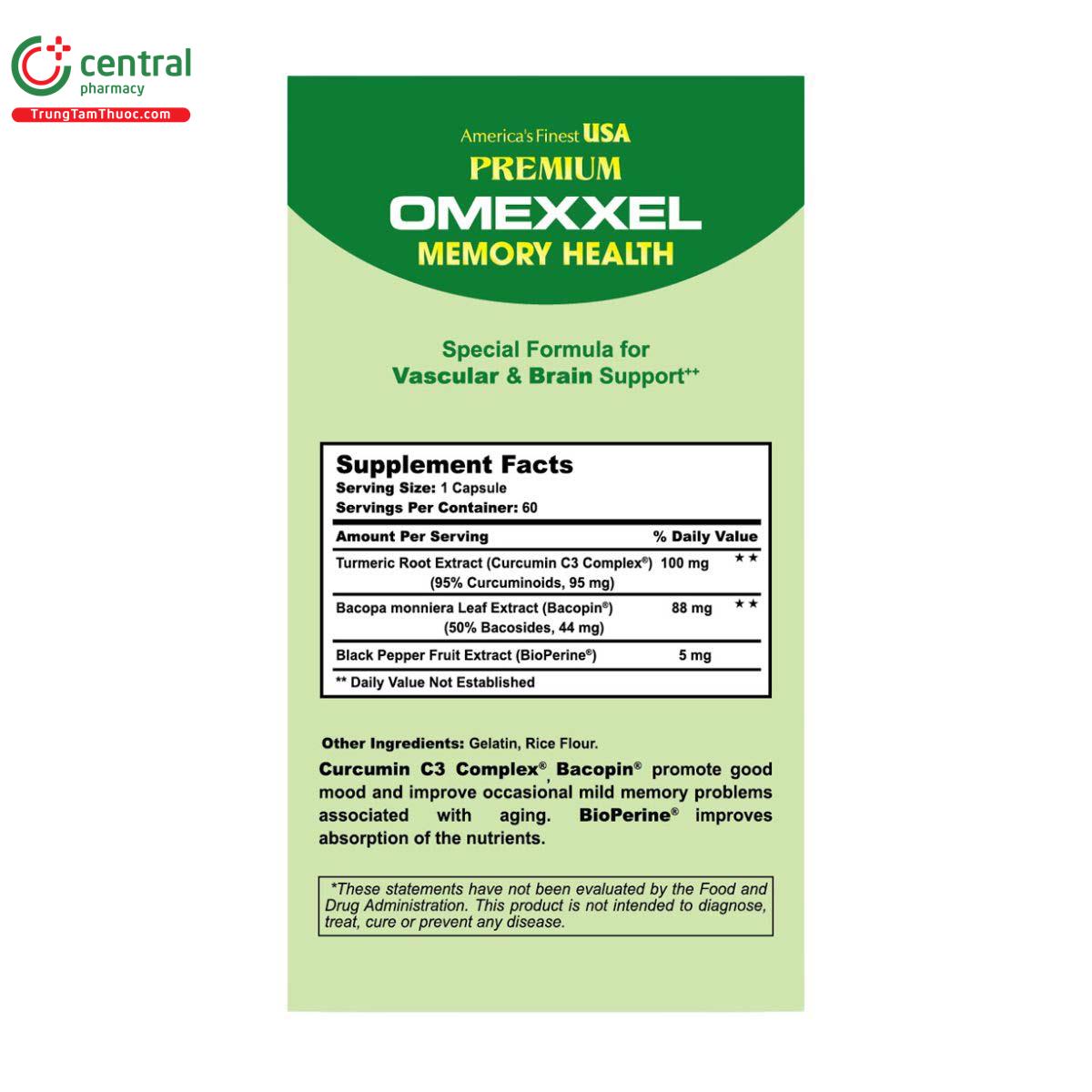 premium omexxel memory health 5 H3335