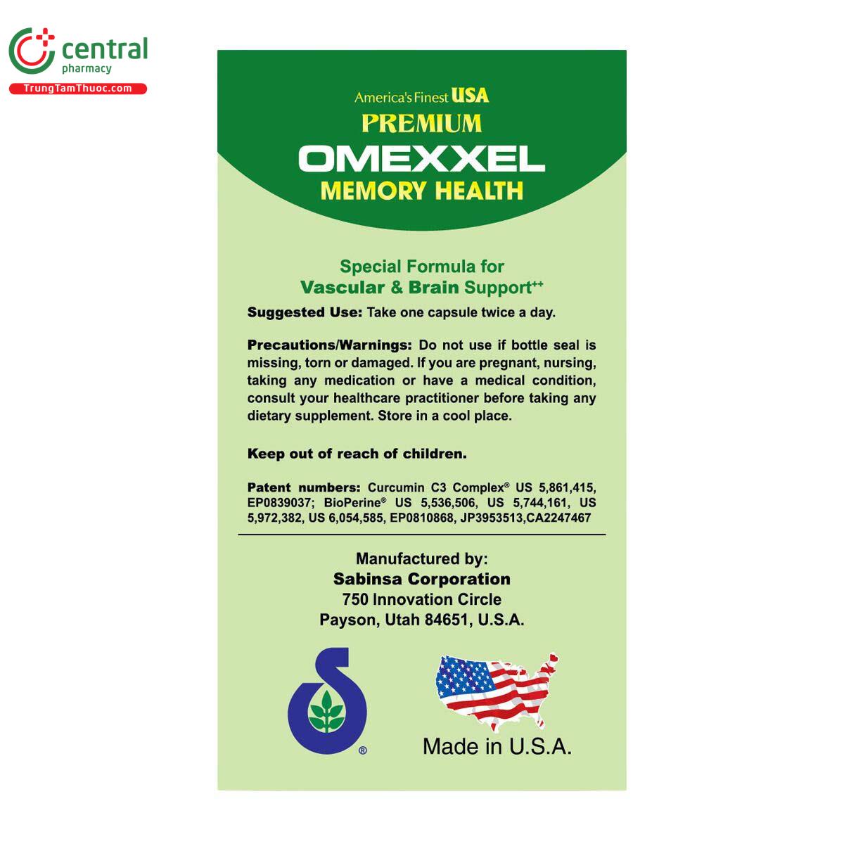 premium omexxel memory health 6 F2371