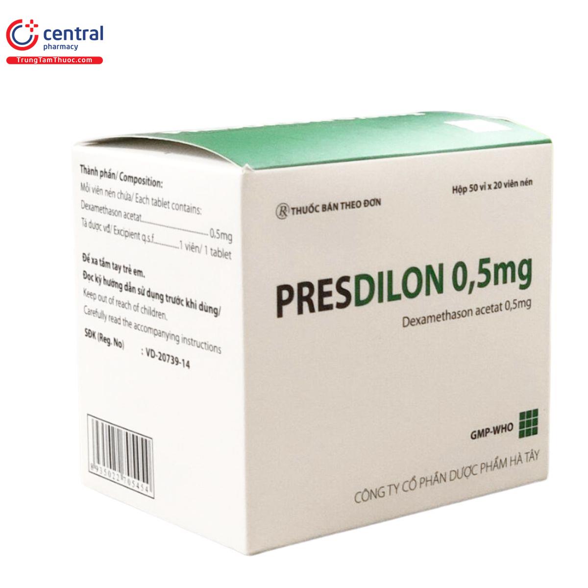 presdilon 05mg 1 V8414