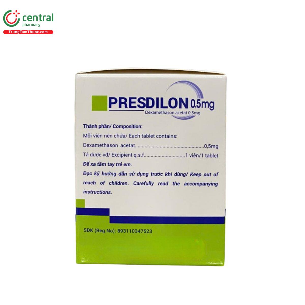 presdilon 05mg 5 J4376