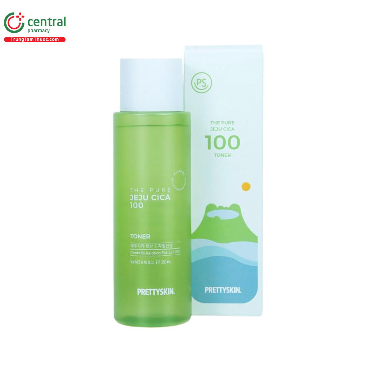 pretty skin the pure jeju cica 100 toner 2 L4653