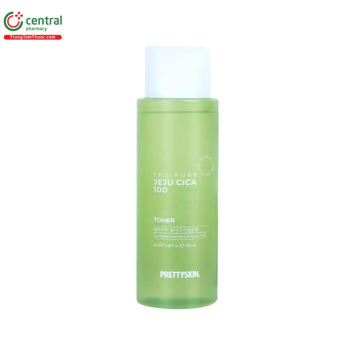 pretty skin the pure jeju cica 100 toner 4 D1137