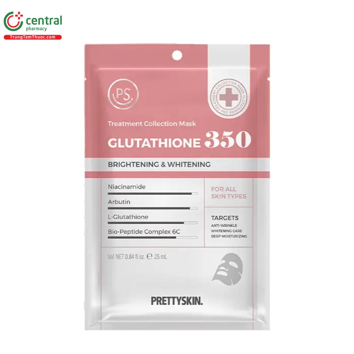 pretty skin treatment collection mask glutathione 350 5 J3166 pretty skin treatment collection mask glutathione 350 5 J3166