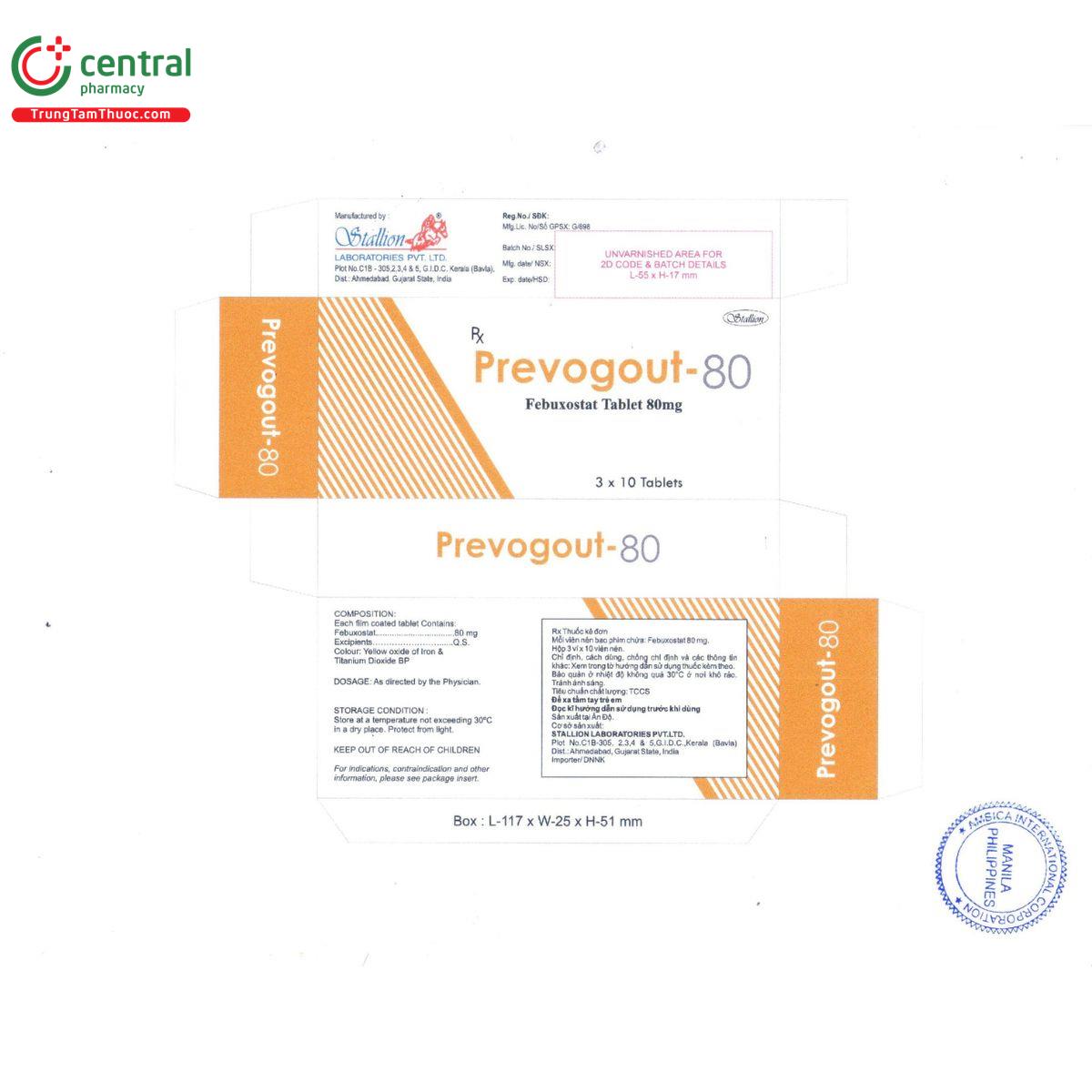 prevogout 80 2 K4307 prevogout 80 2 K4307