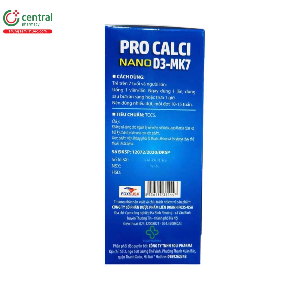 pro calci nano d3 mk7 3 L4708