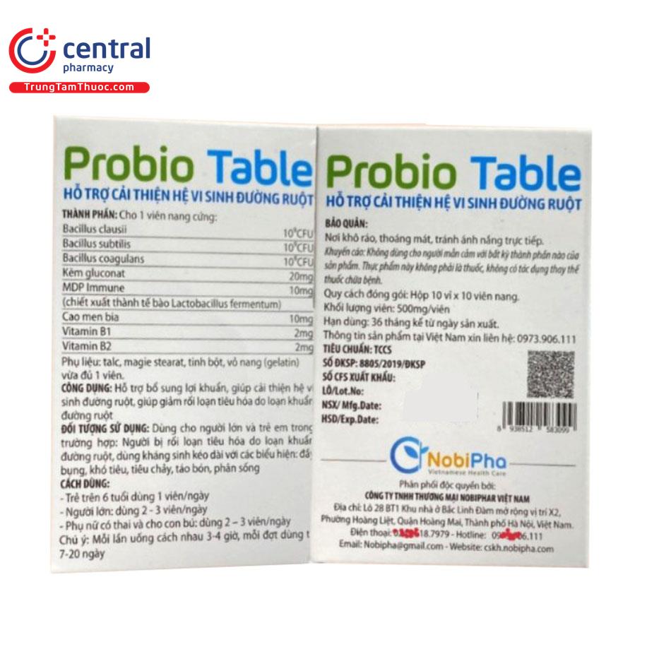 probio table 03 G2485