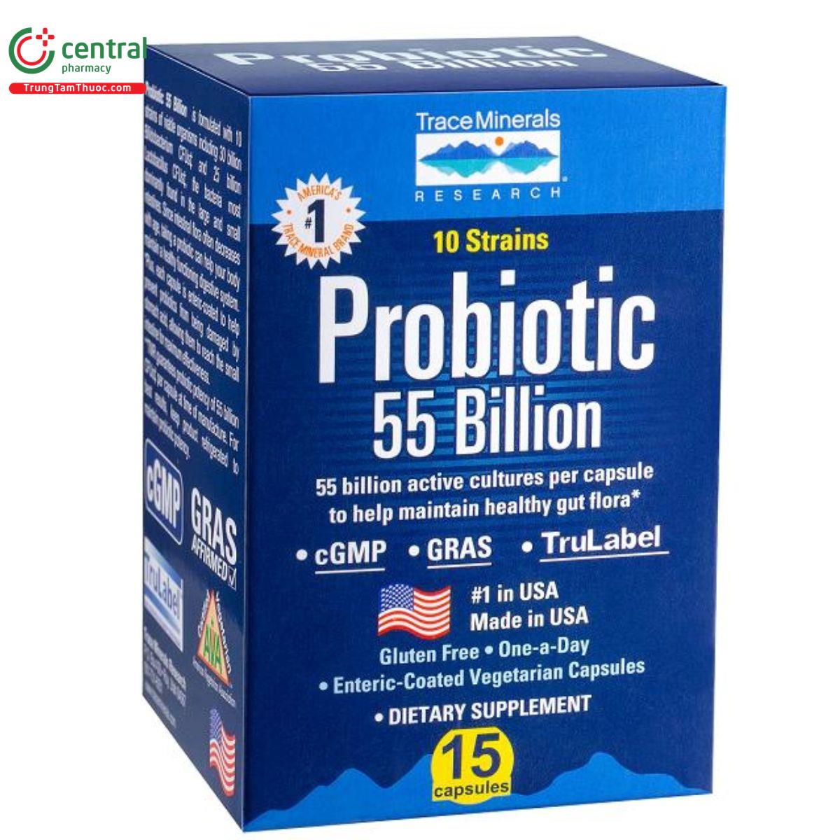 probiotic 55 billion traceminerals 5 U8165