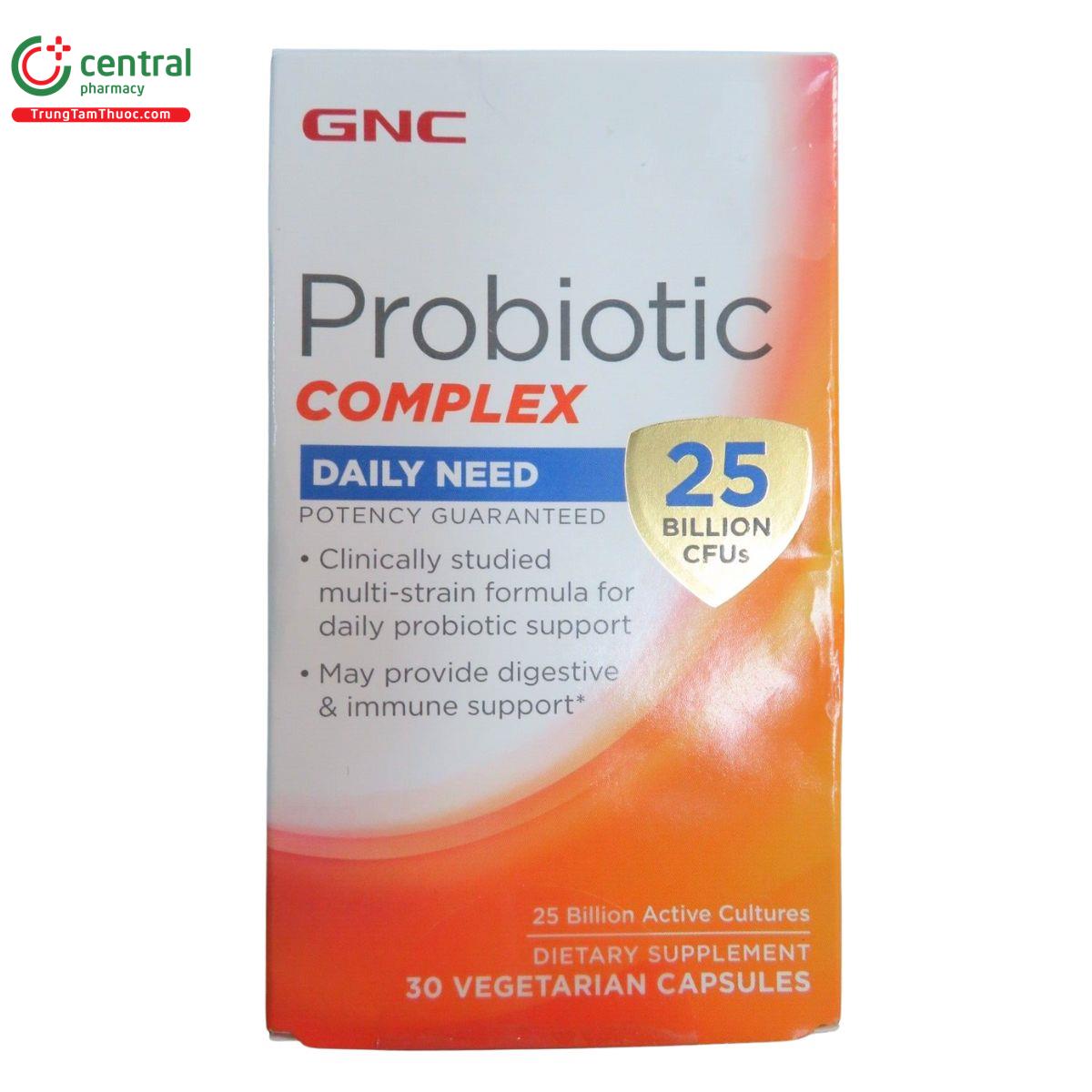 probiotic complex 25 billion cfus 6 N5673 probiotic complex 25 billion cfus 6 N5673