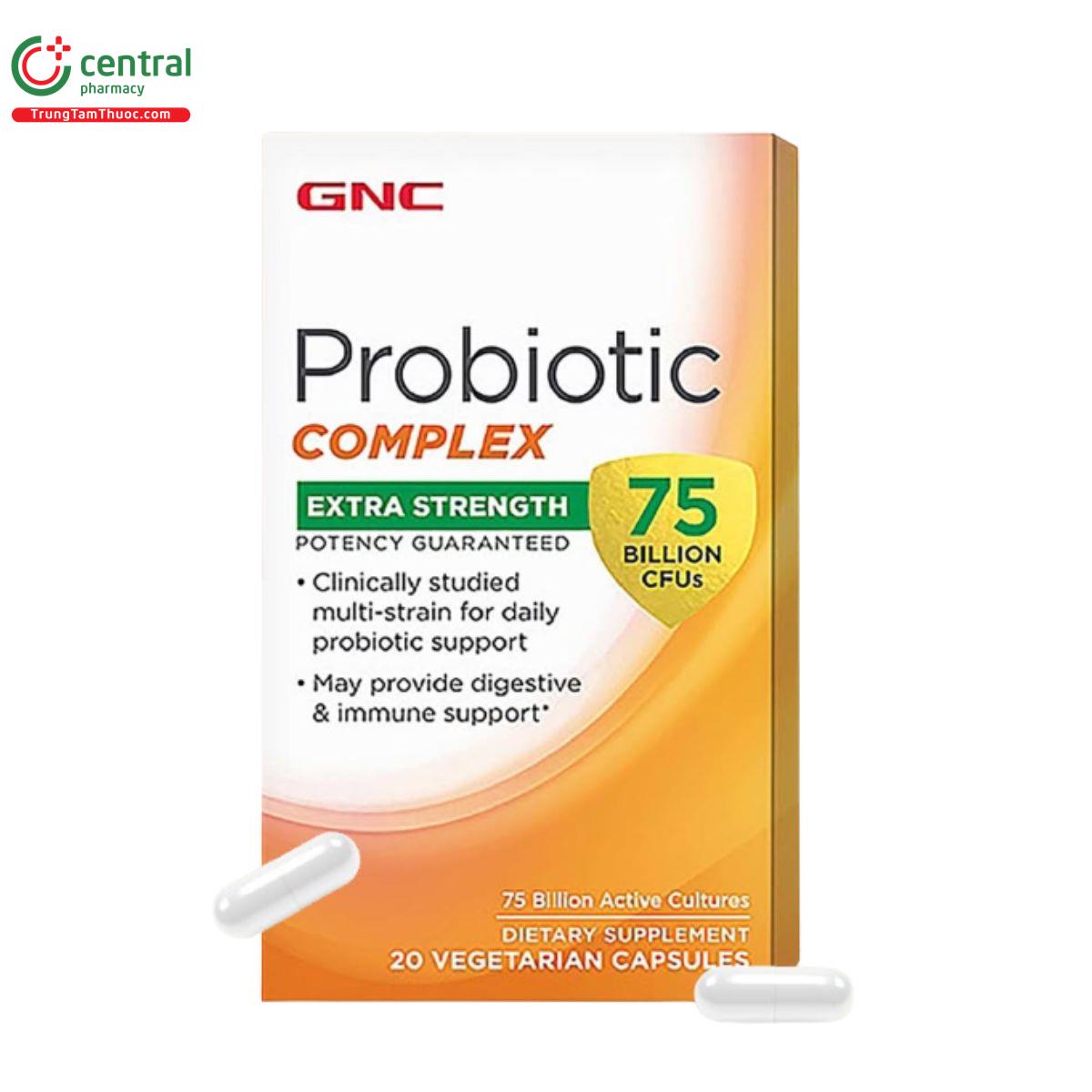 probiotic complex 75 billion cfus 1 N5681