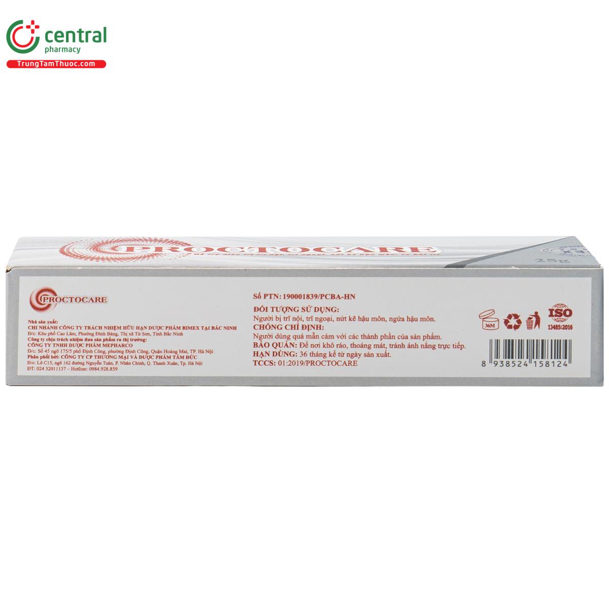 proctocare bimex 25g 2 L4444