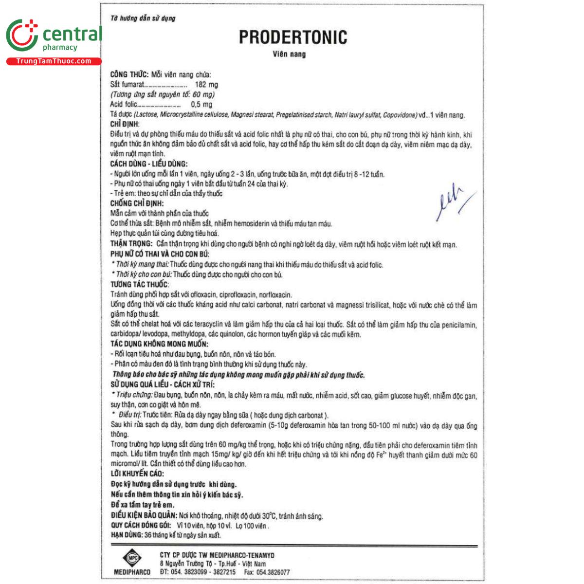 prodertonic 9 G2715