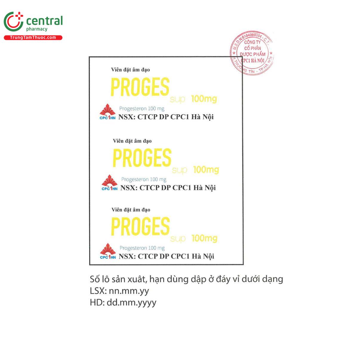 proges sup 100mg 3 H3237 proges sup 100mg 3 H3237