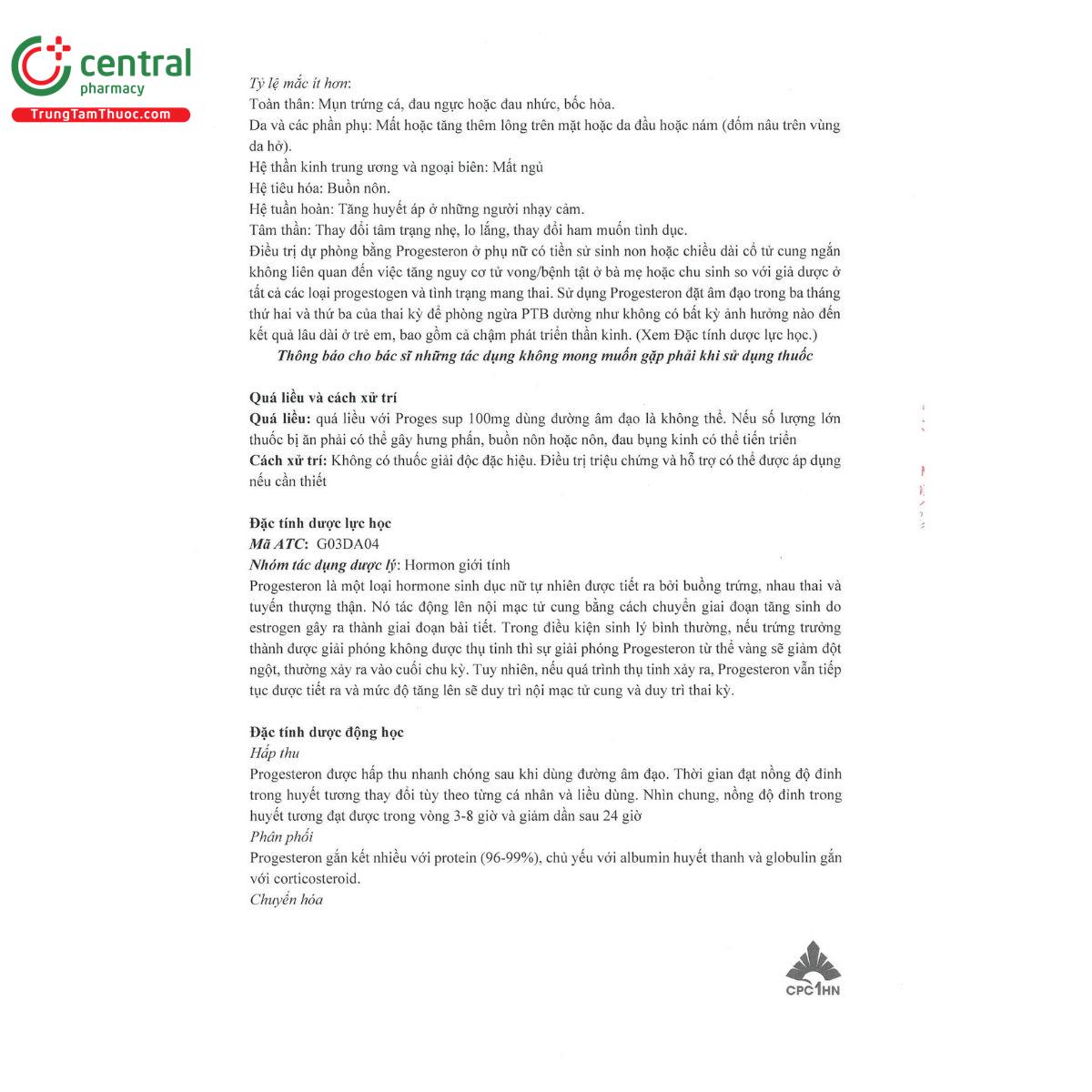 proges sup 100mg 8 I3021 proges sup 100mg 8 I3021