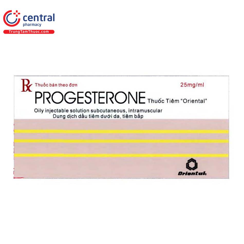 [CHÍNH HÃNG] Thuốc Progesterone injection 'Oriental' cho sản khoa