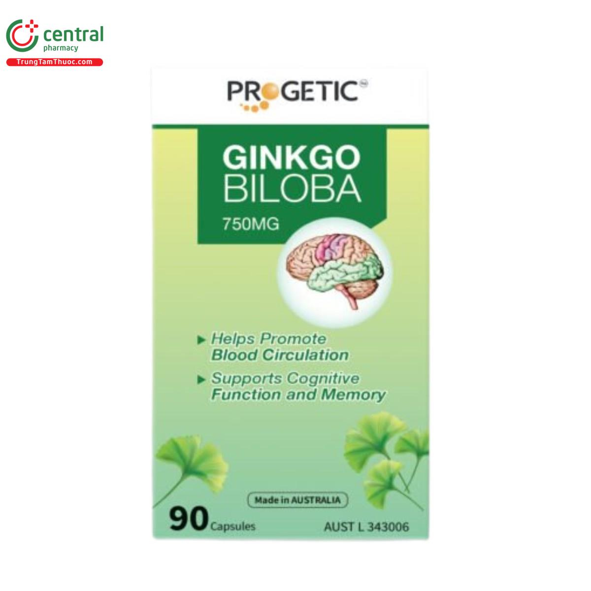 progetic ginkgo biloba 750mg 3 N5328