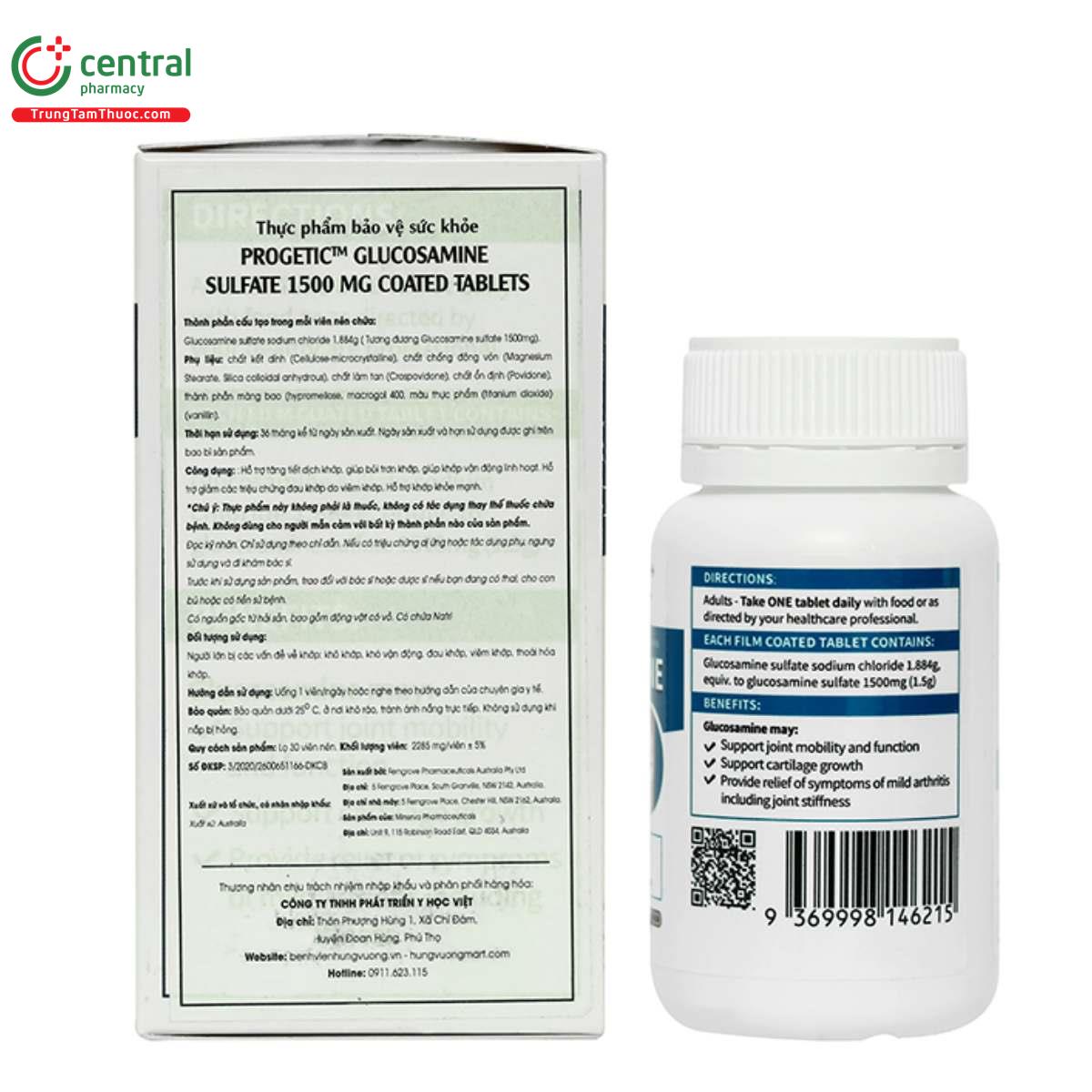 progetic glucosamine sulfat 3 T7450