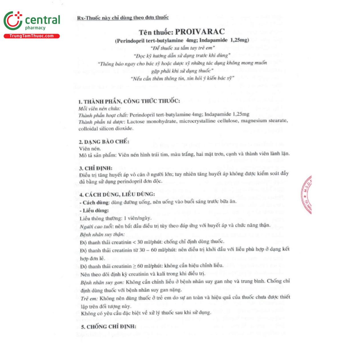 proivarac 4mg125mg 3 Q6278 proivarac 4mg125mg 3 Q6278