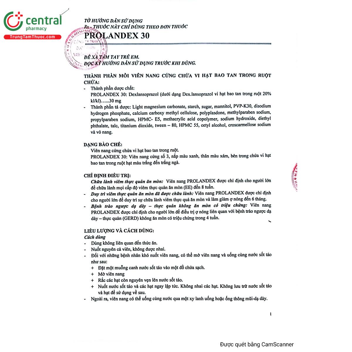 prolandex 30 8 S7181 prolandex 30 8 S7181