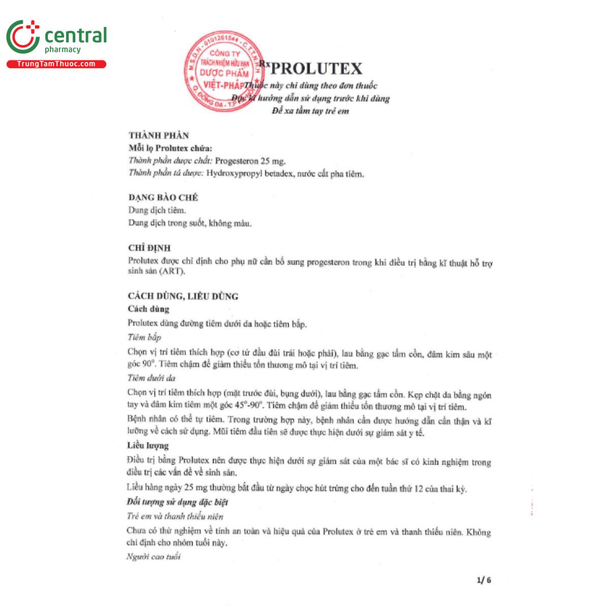 prolutex 25mg 3 K4368 prolutex 25mg 3 K4368