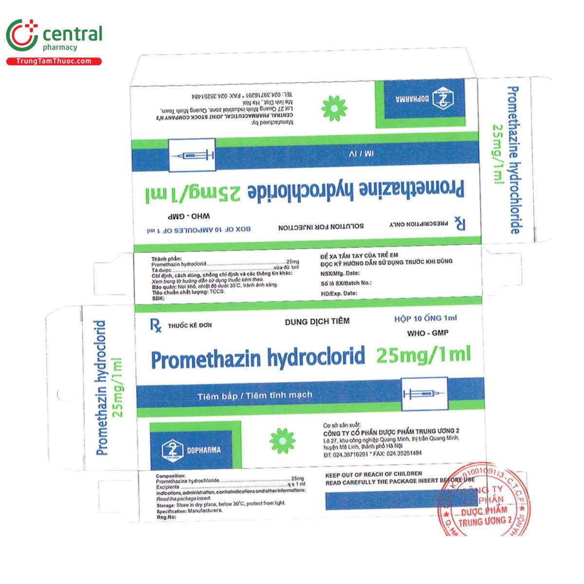 promethazin hydroclorid 3 I3316 promethazin hydroclorid 3 I3316