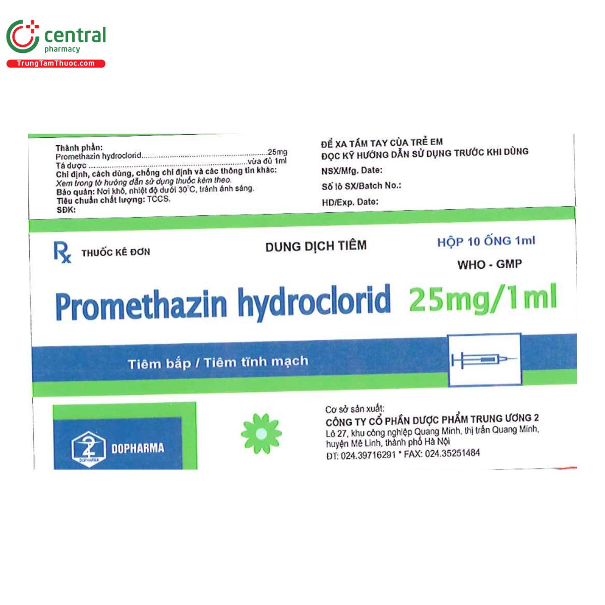 promethazin hydroclorid 4 B0666 promethazin hydroclorid 4 B0666