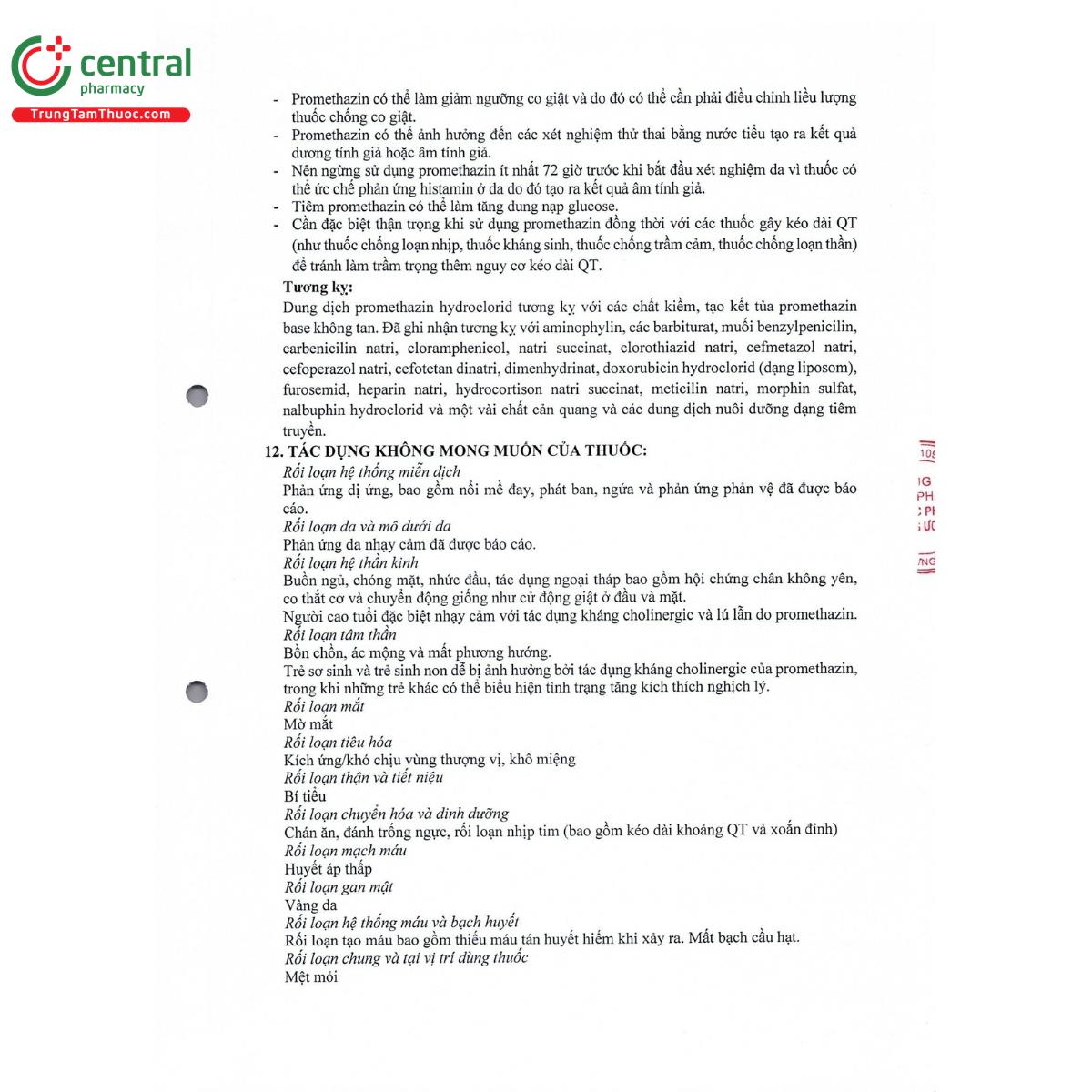 promethazin hydroclorid 8 P6622 promethazin hydroclorid 8 P6622