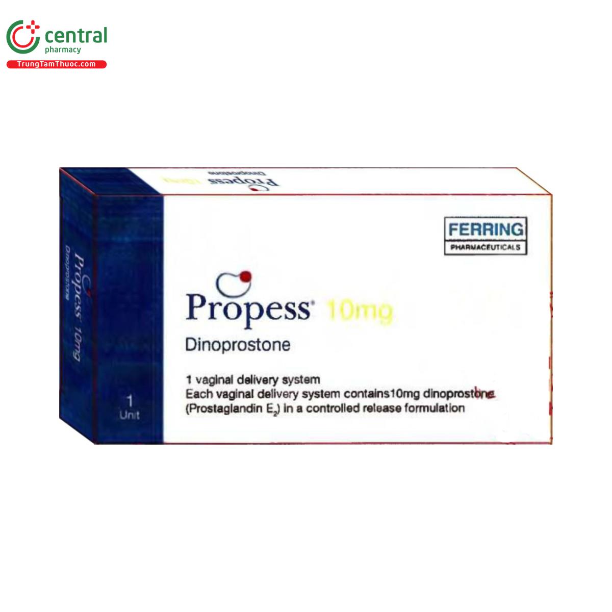 Propes Injection Thuốc Propess 10mg - Khởi phát quá trình mở rộng cổ tử cung ở sản phụ