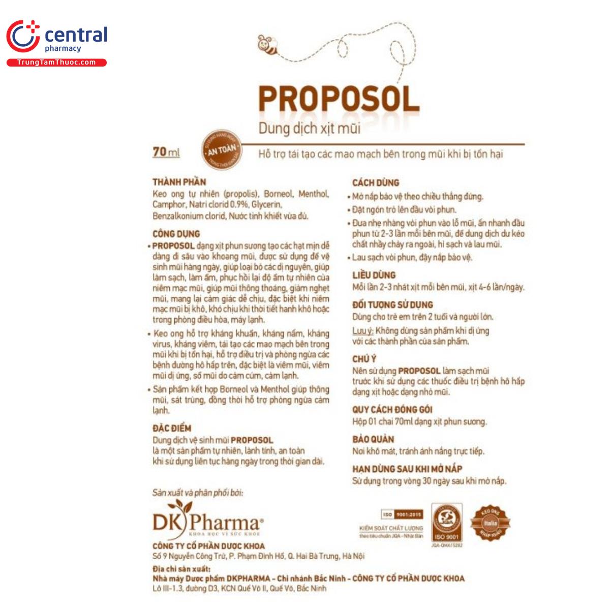 proposol nasal spray 9 I3874