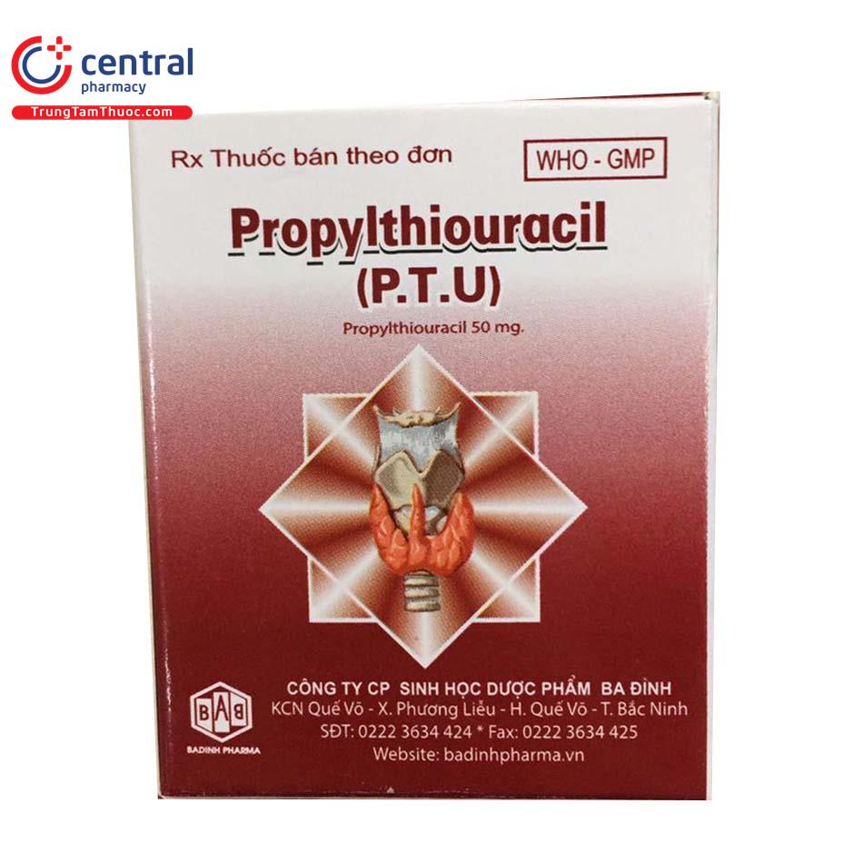 propylthiouracil ptu 1 J4227