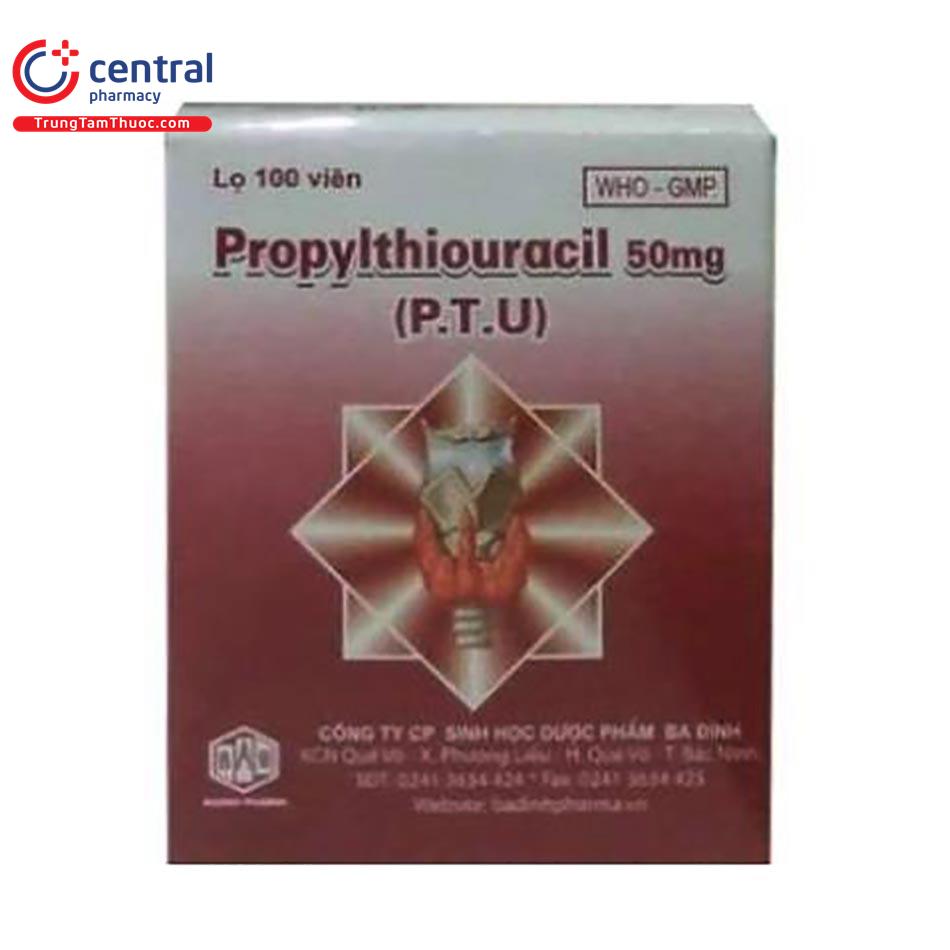 propylthiouracil ptu 3 B0582