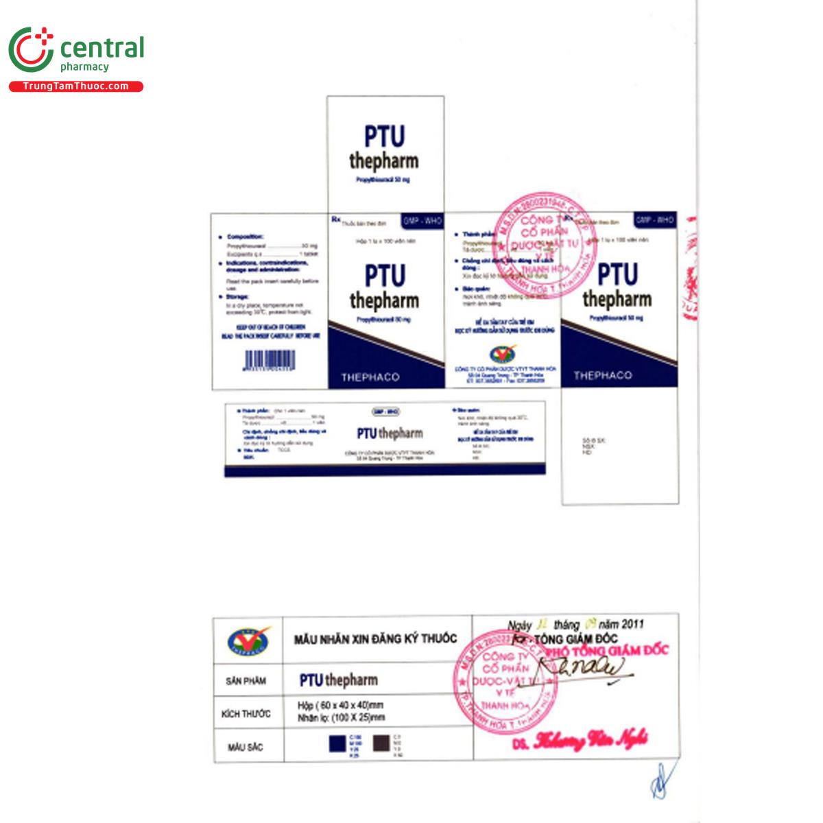 ptu thepharm 50mg 4 K4124 ptu thepharm 50mg 4 K4124