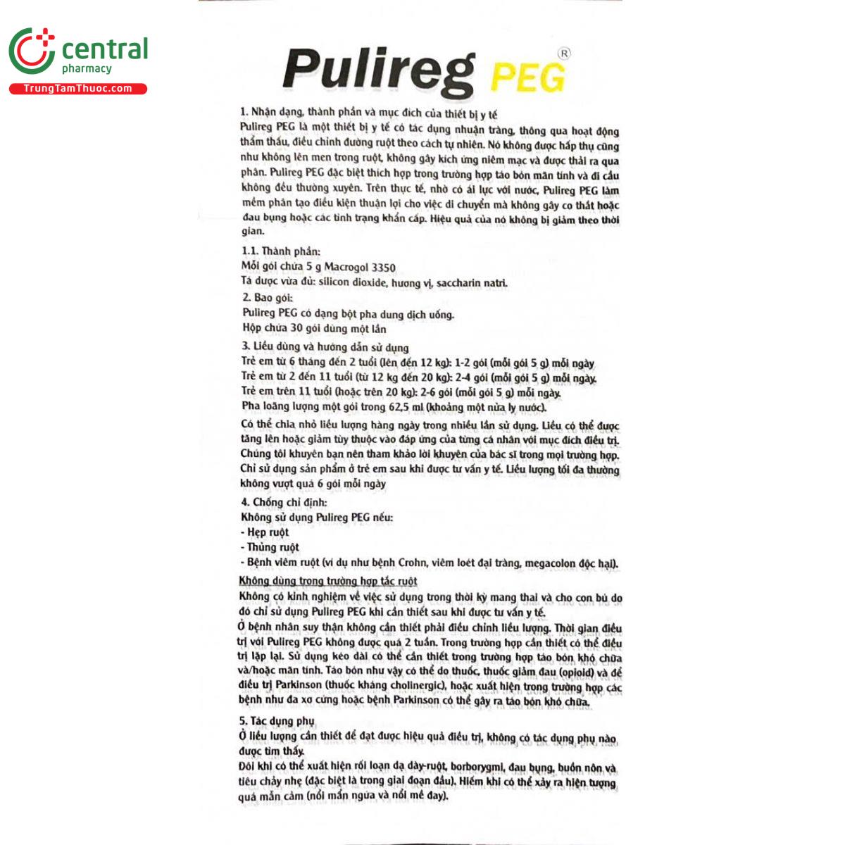 pulireg peg 10 G2570