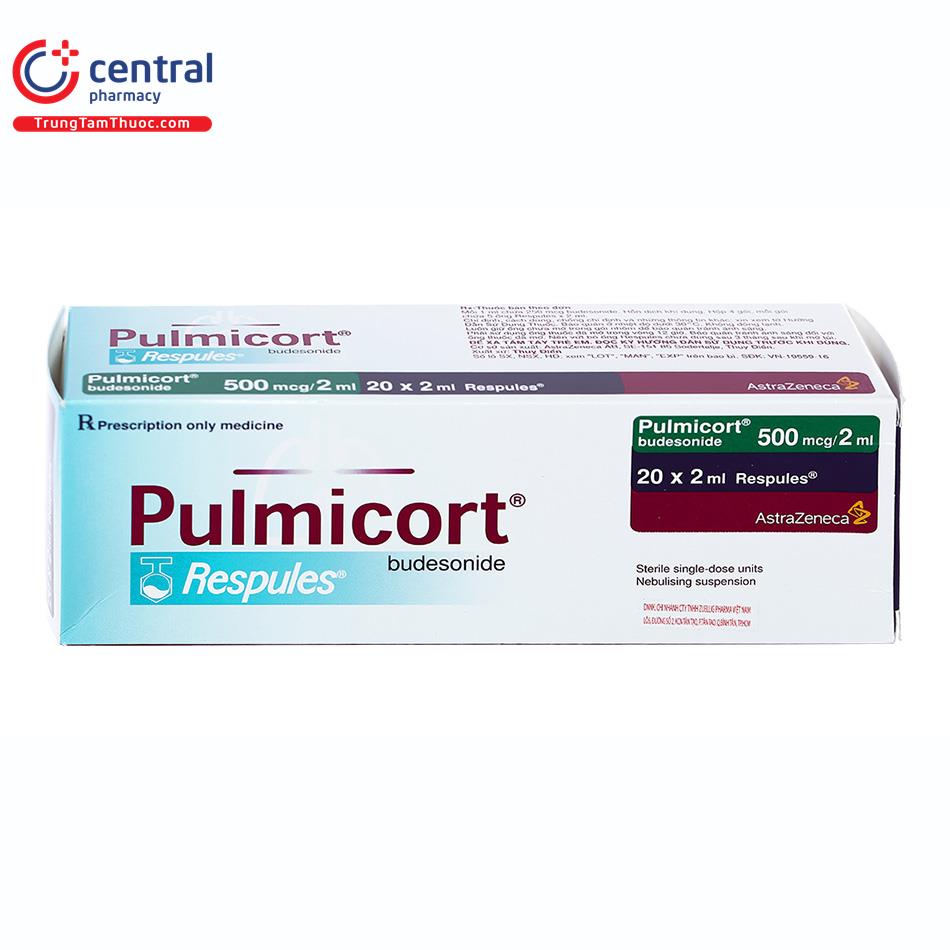 Thuốc Pulmicort Respules 500mcg/2ml - điều Trị Viêm Khí, Phế Quản