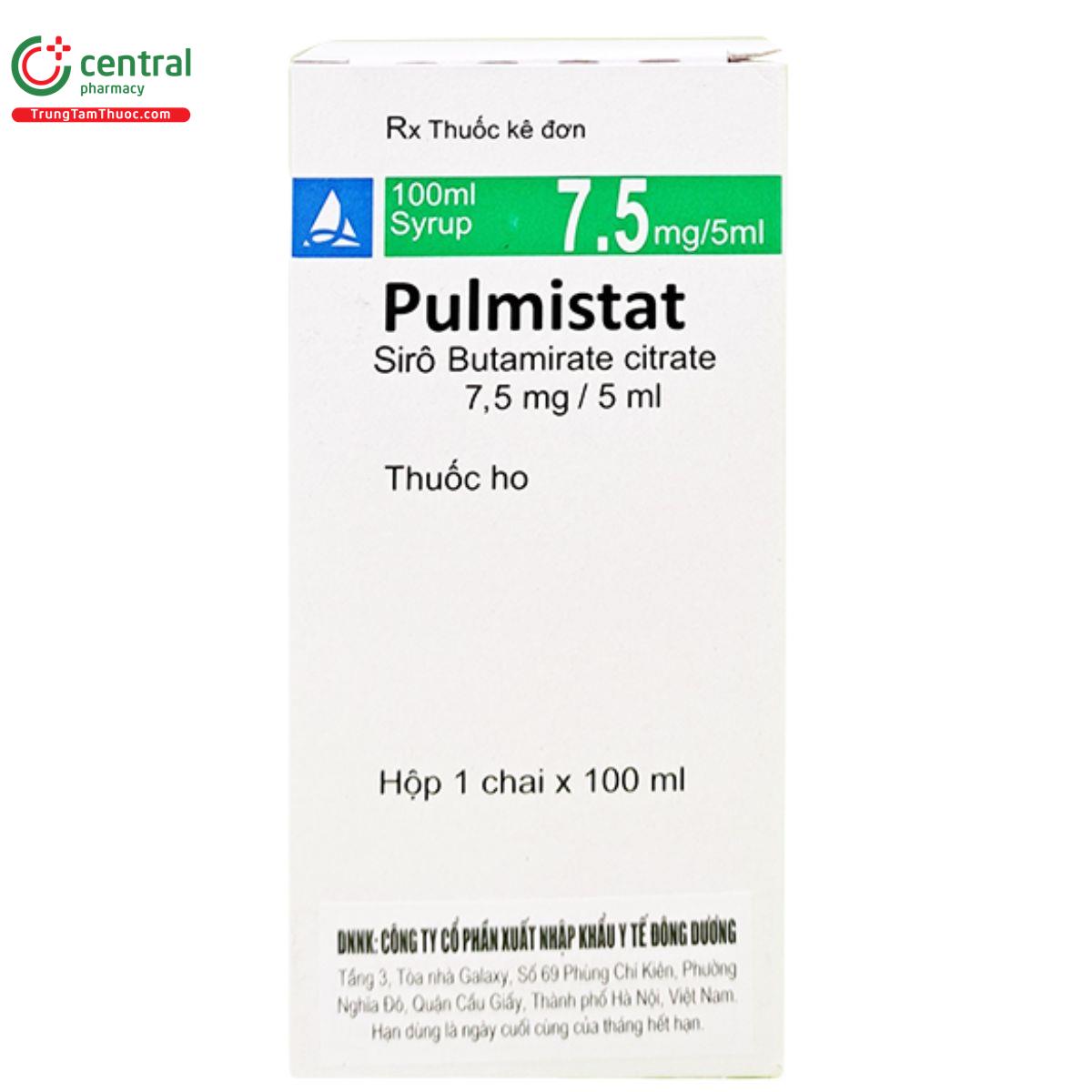 pulmistat 7 5mg 5ml 6 L4768