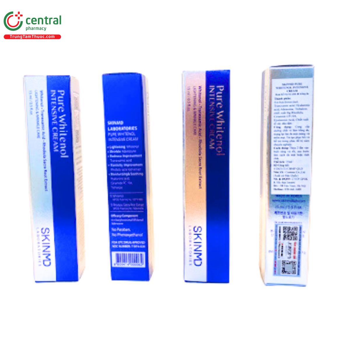 pure whitenol intensive cream 7 J3566