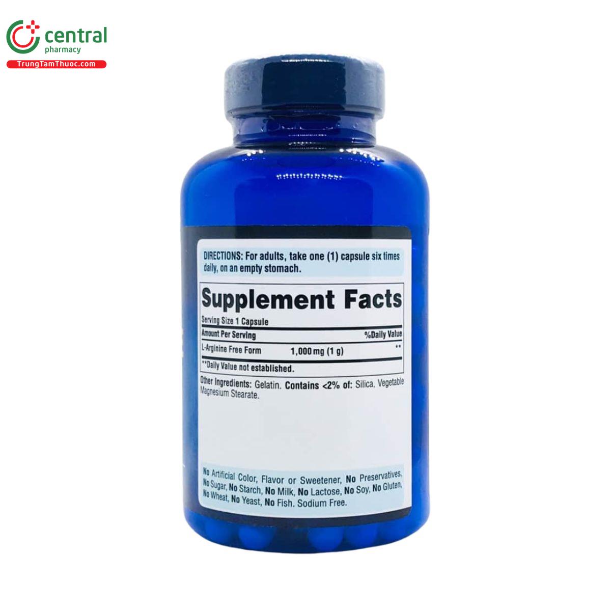 puritans pride l arginine 1000mg 2 M5224