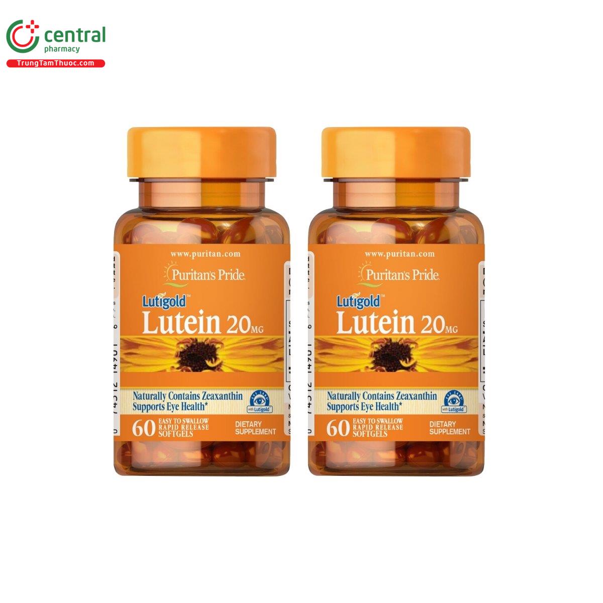 puritans pride lutein 20mg 4 V8275