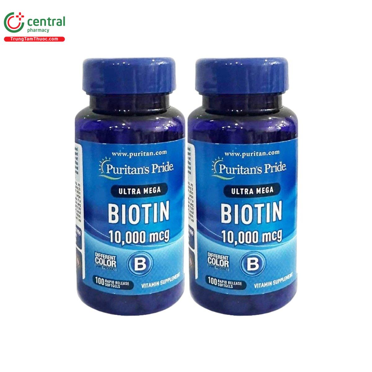 puritans pride ultra mega biotin 10000 mcg 2 E1330