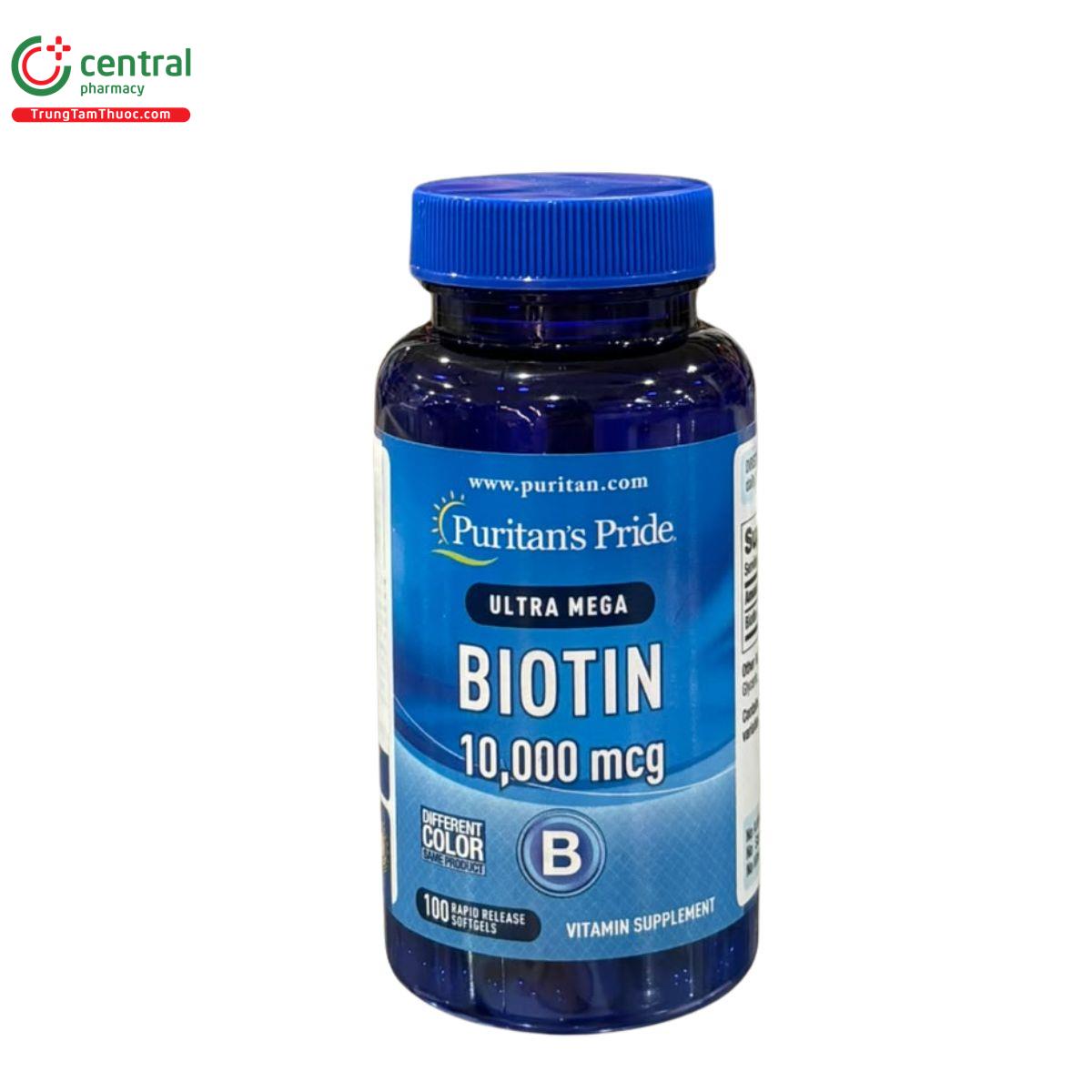 puritans pride ultra mega biotin 10000mcg 1 F2871