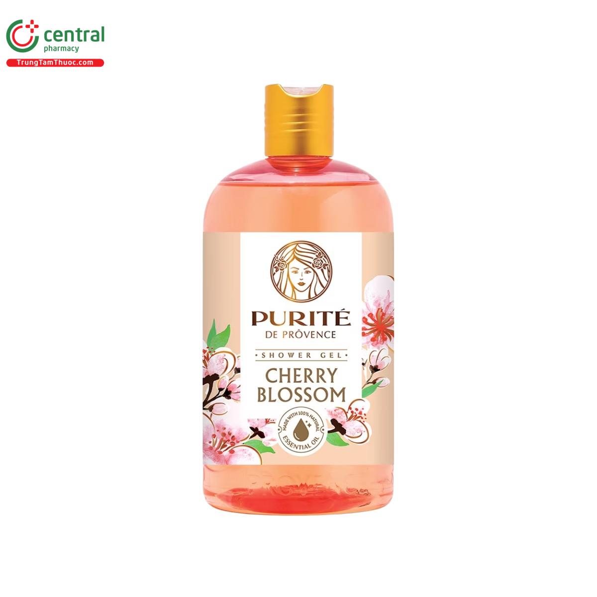 purite de provence cherry blossom shower gel 2 V8381