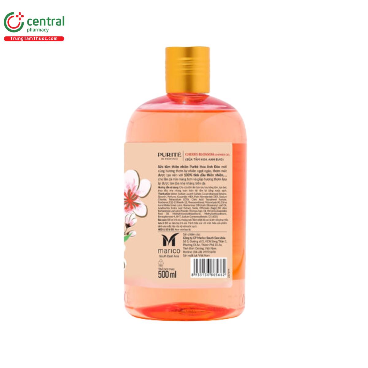 purite de provence cherry blossom shower gel 3 P6653