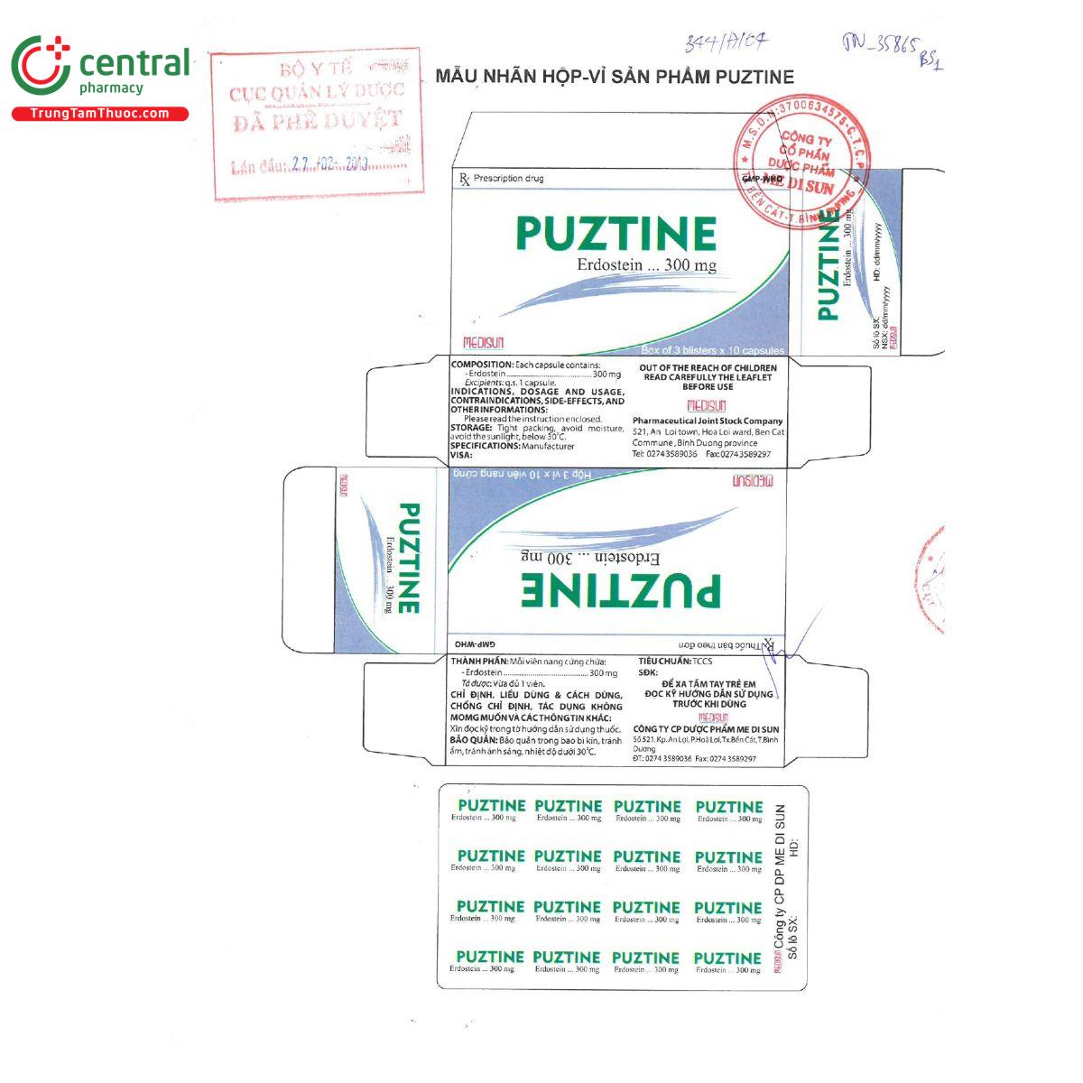 puztine 300mg 3 F2413 puztine 300mg 3 F2413