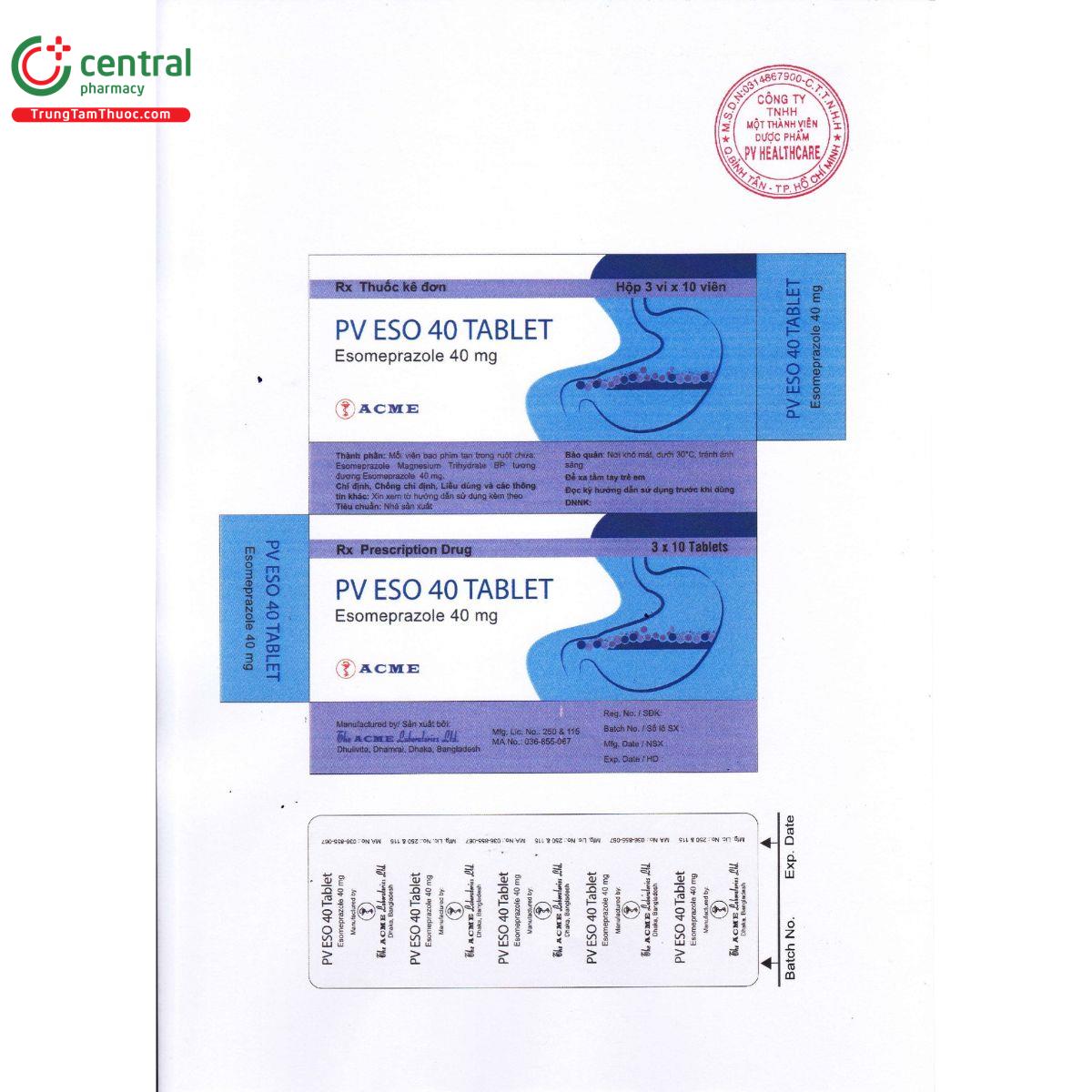 pv eso 40 tablet 2 T8601 pv eso 40 tablet 2 T8601