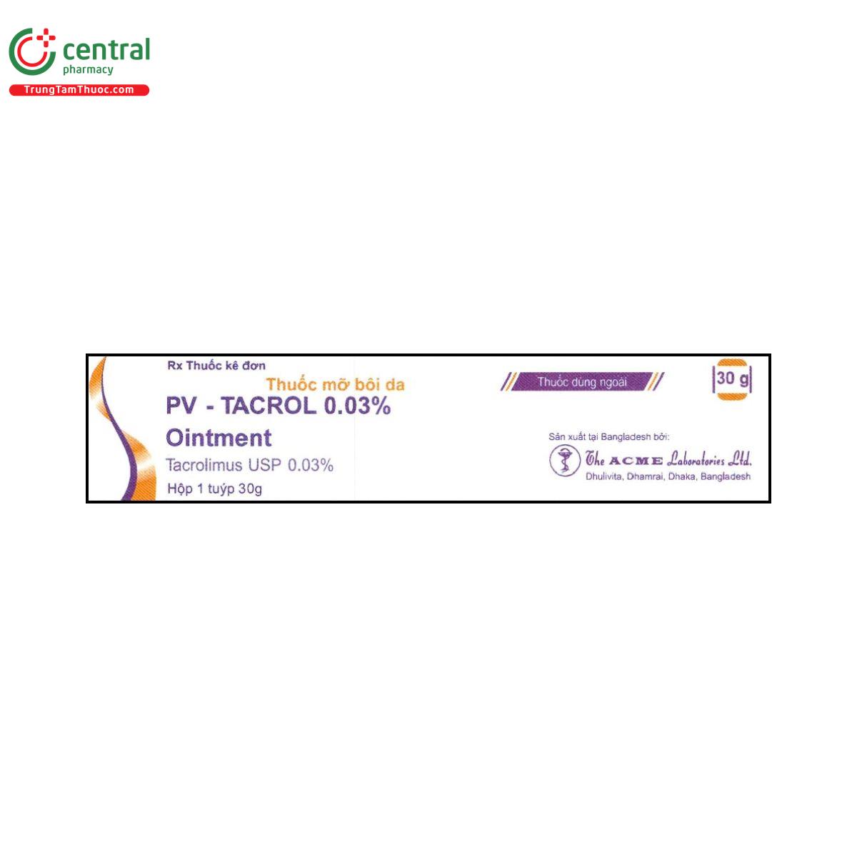 pv tacrol 0 03 1 N5041 pv tacrol 0 03 1 N5041