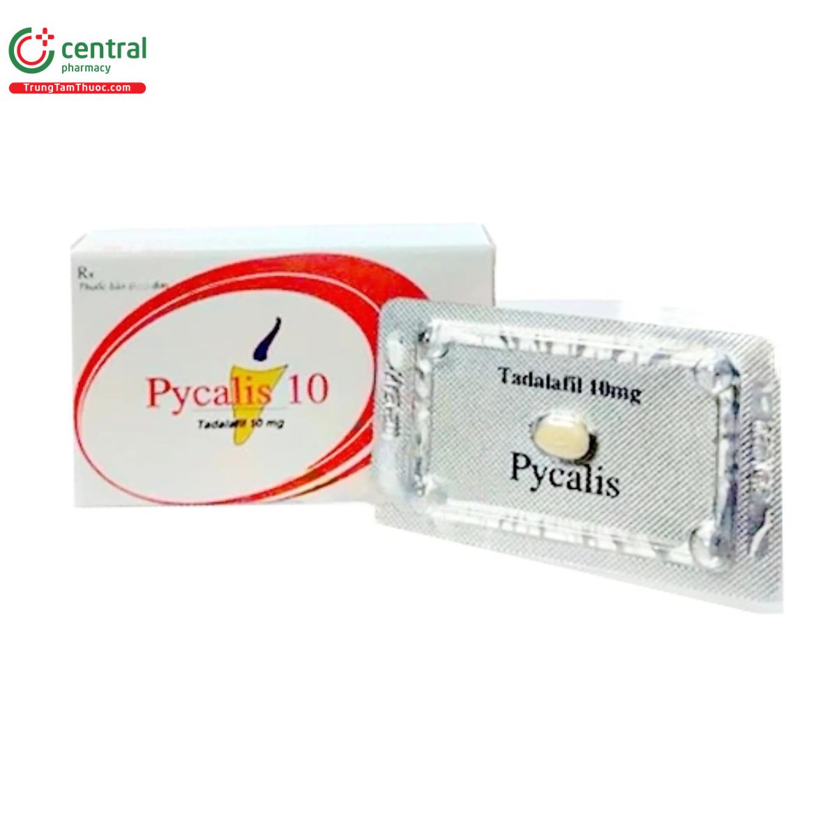 Thuốc Pycalis 10 giúp điều trị rối loạn cương dương dùng cho nam giới