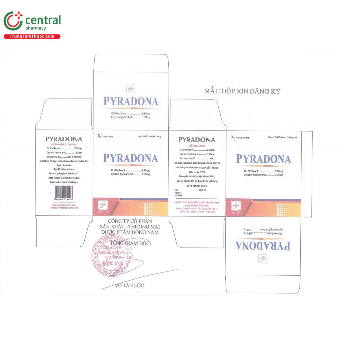 pyradona 4 V8122 pyradona 4 V8122